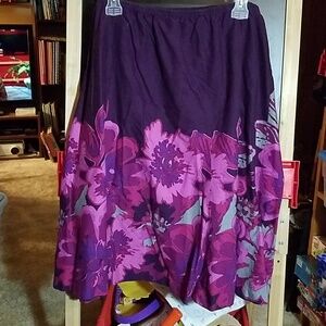 Felt's Fun Finds Elastic Waist A-Line Skirt XXL